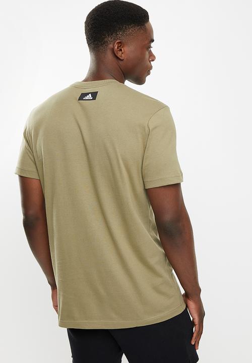 adidas Performance - Paisley bos tee - orbit green