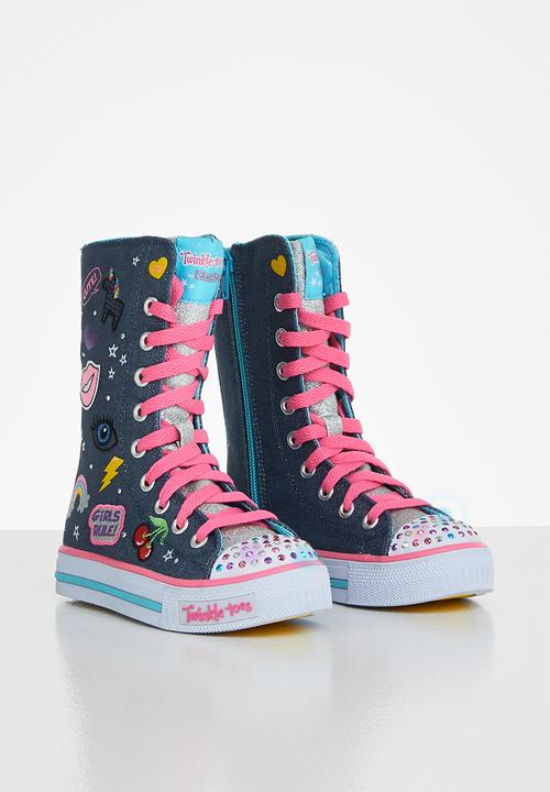 Skechers - Shuffles-patch play - dark multi