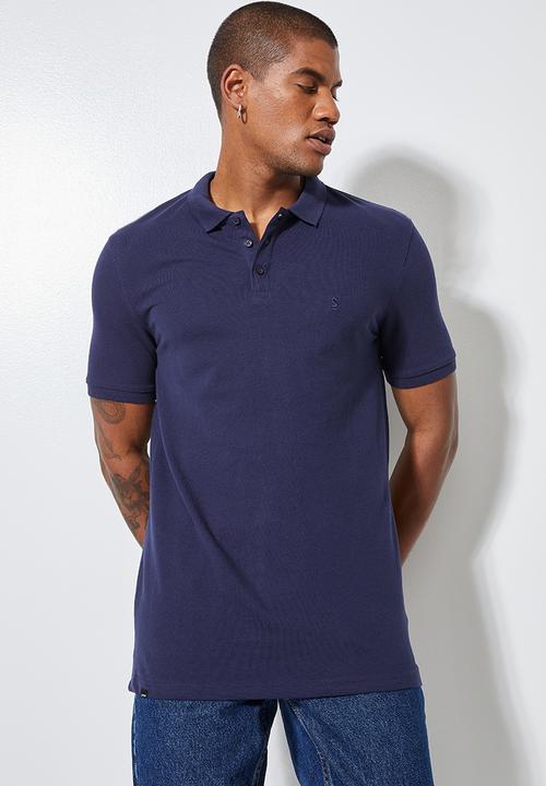 Superbalist - 3 Pack Luka slim pique golfer - multi
