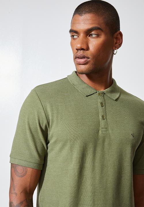 Superbalist - 3 Pack Luka slim pique golfer - multi