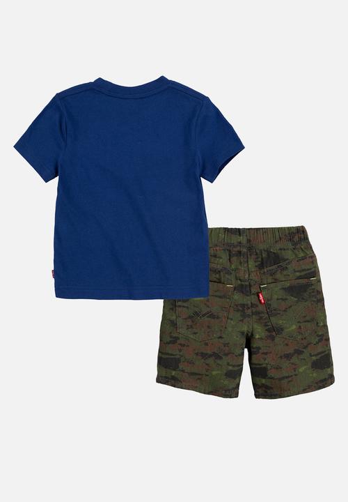 Levi’s® - 2pc short set - estate blue