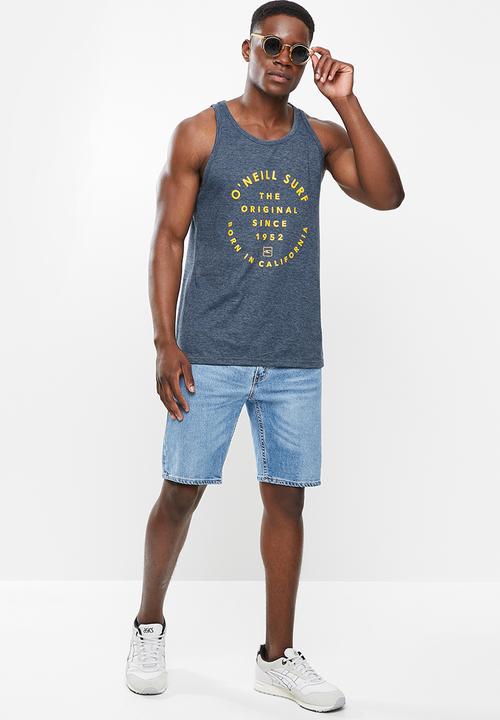 O'Neill - Born in cali tank - navy melange