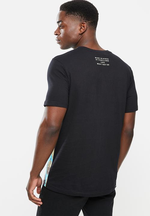 Holmes Bro's - Shields block tee - black