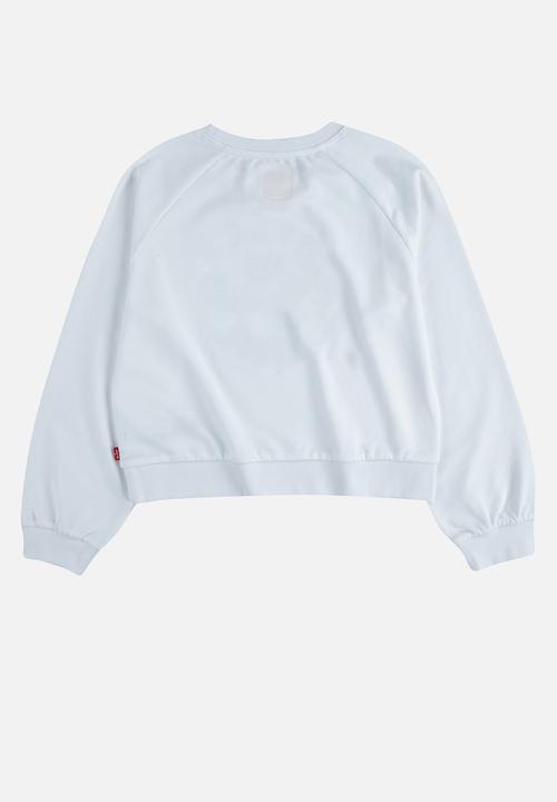 Levi’s® - Levi's high rise raglan crew - white
