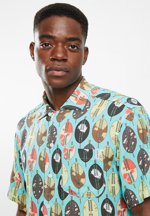 Holmes Bro's - Shields shirt - aqua