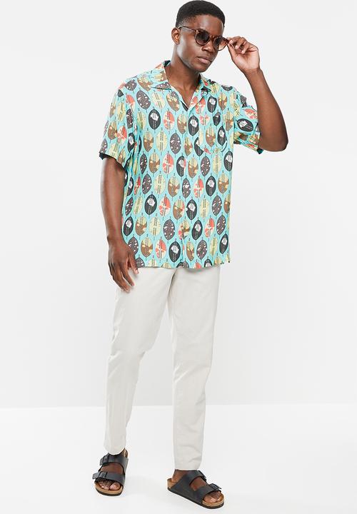 Holmes Bro's - Shields shirt - aqua