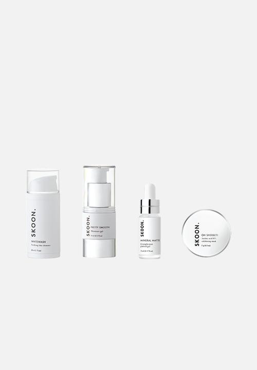 SKOON. - TRAVEL BAG OILY Basic Four Starter Kit 