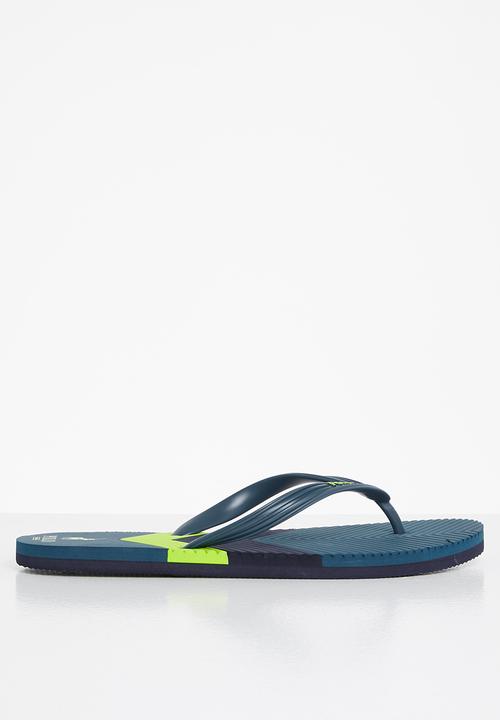 POLO - Phil colour block flip-flop - blue