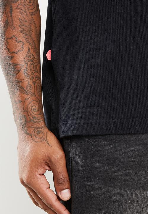 S.P.C.C - Fehr relaxed fit straight hem tee - black