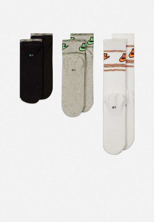 Nike - NSW everyday essential 3pk - multi-color