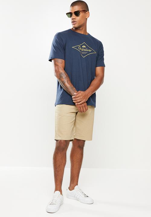 Quiksilver - Ordinary matters short sleeve tee - navy
