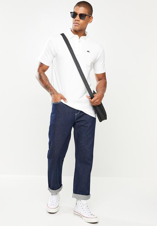 Quiksilver - Essentials polo - antique white