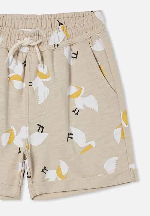 Cotton On - Henry slouch short 60/40 - rainy day/pelican