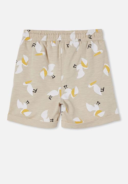 Cotton On - Henry slouch short 60/40 - rainy day/pelican