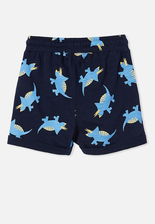 Cotton On - Henry slouch short 60/40 - navy blazer/dino