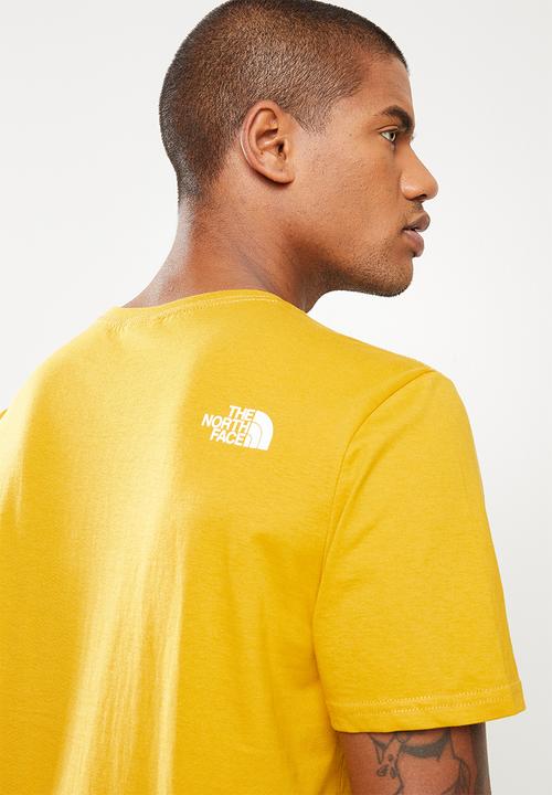 The North Face - Short sleeve easy tee - yellow