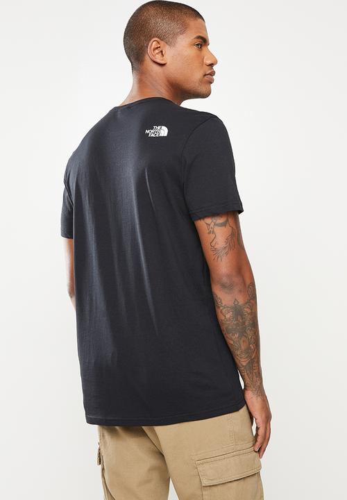 The North Face - Mens biner graphic 1 tee - black