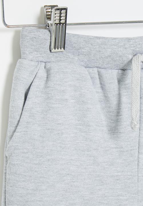 Pop Candy - Boys single fleece short - grey