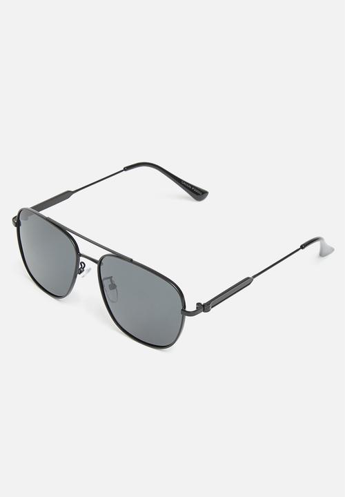Superbalist - Brad aviator sunglasses - black