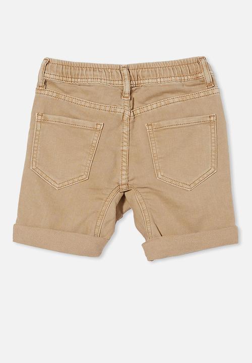 Cotton On - Slouch fit short - stone
