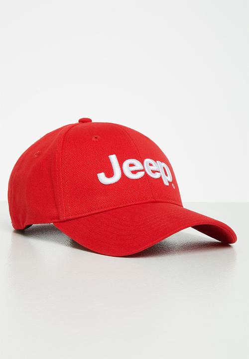 JEEP - Basic branded cap - red