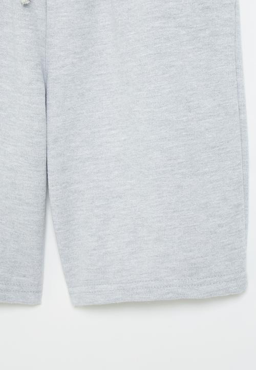 Rebel Republic - Single fleece short - grey