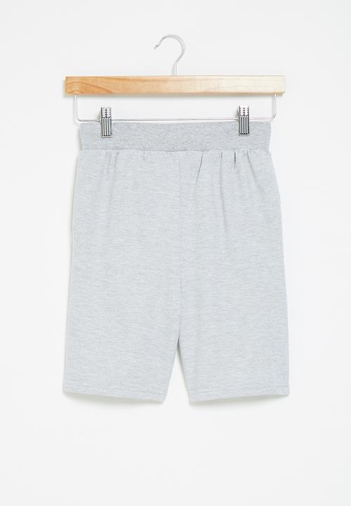 Rebel Republic - Single fleece short - grey
