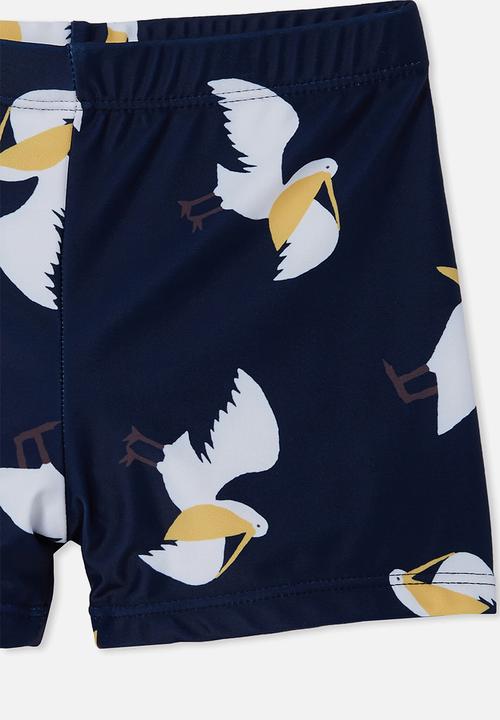 Cotton On - Billy boyleg swim trunk - indigo/pelican