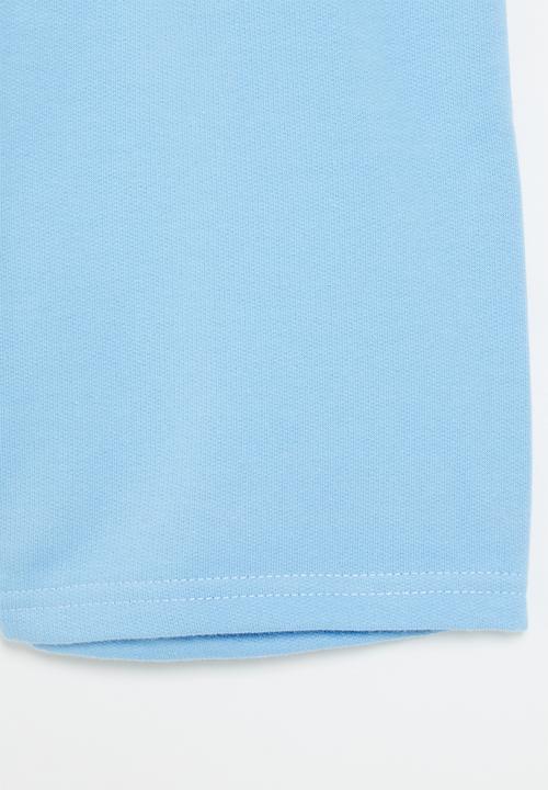Rebel Republic - Single fleece short - sky blue