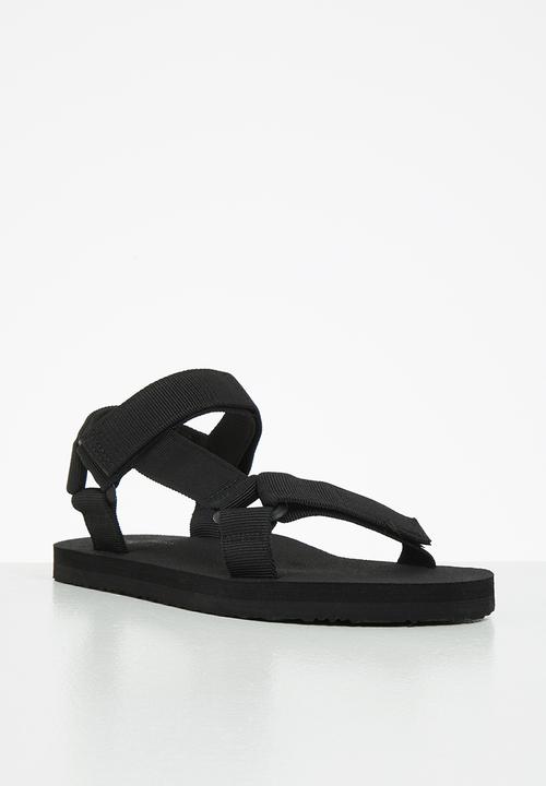 Superbalist - Sporty strap sandal - black