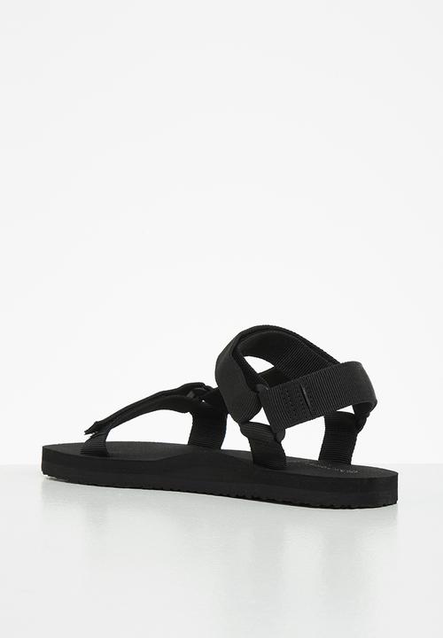 Superbalist - Sporty strap sandal - black