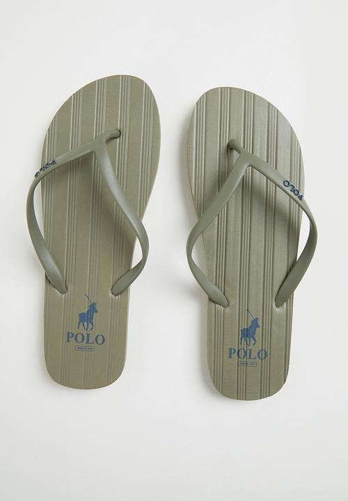 POLO - Giselle plain flip flop - olive