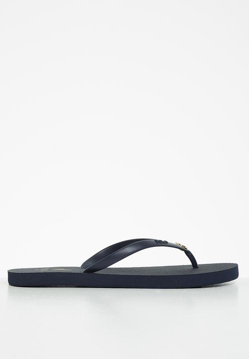 POLO - Gugu medallion flip flop - navy