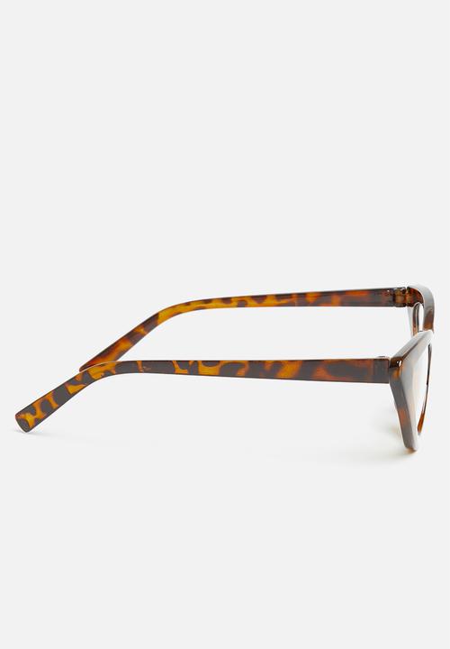Superbalist - Cateye blue light glasses - brown