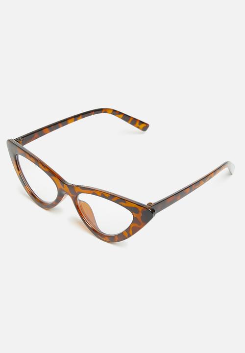 Superbalist - Cateye blue light glasses - brown