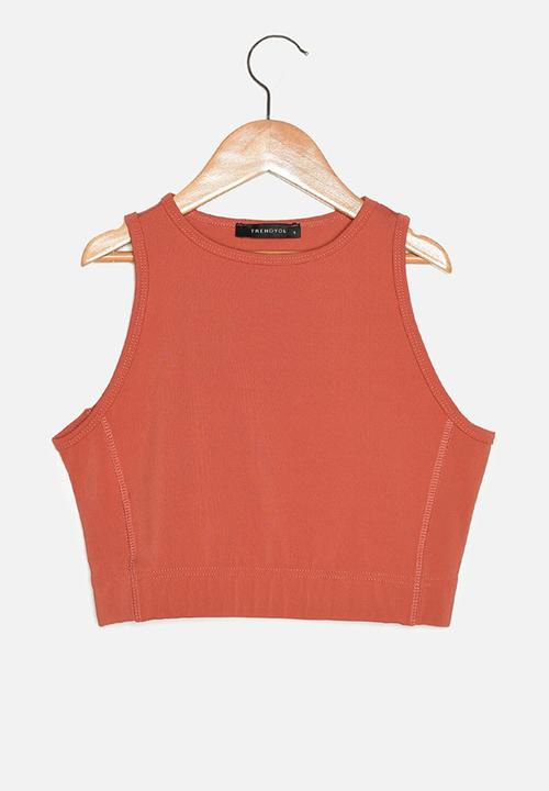 Trendyol - Support sports bra - cinnamon