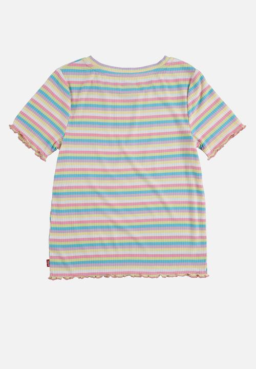 Levi’s® - Levi's short sleeve ribbed baby tee - peony