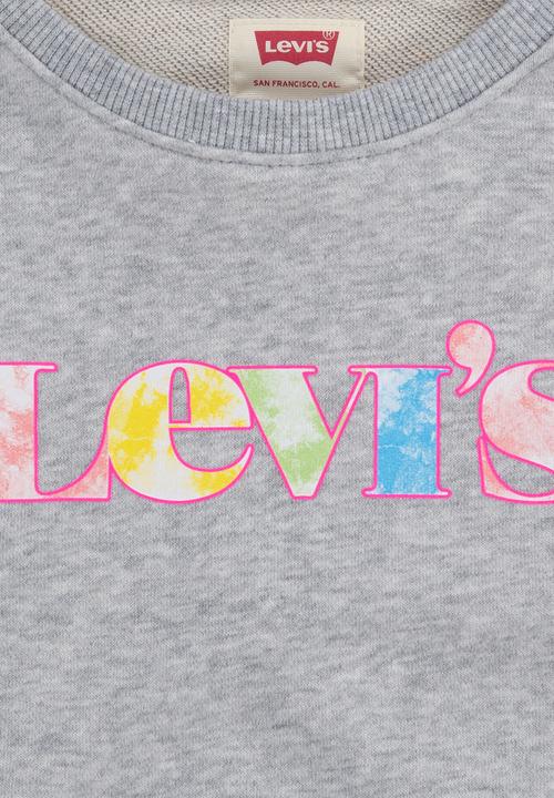 Levi’s® - Levi's graphic crew sweatshirt - light gray heather