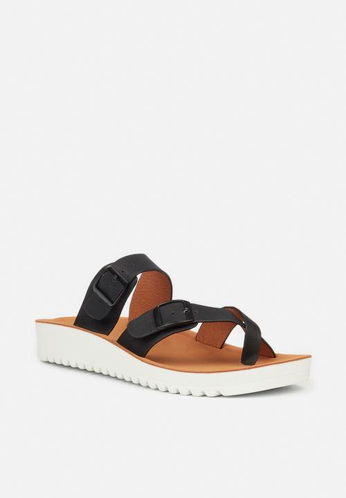 Butterfly Feet - Maple 1 sandal - black