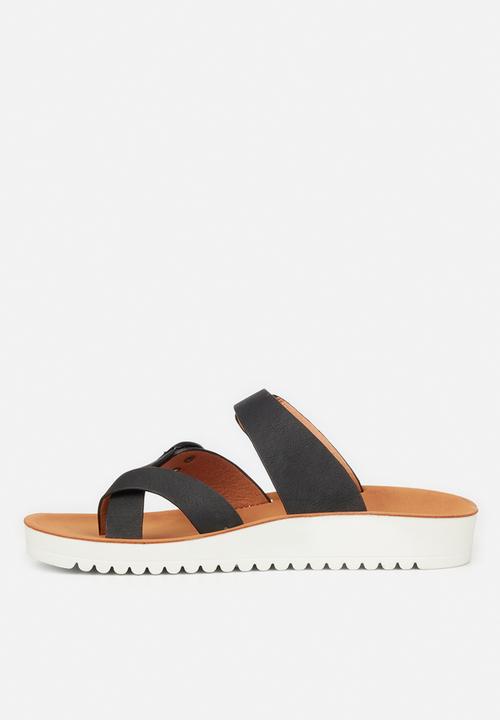 Butterfly Feet - Maple 1 sandal - black