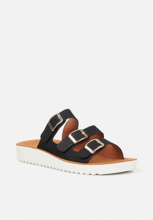 Butterfly Feet - Maple 3 sandal - black