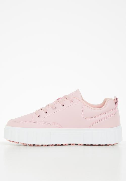 FILA - Sandblast low pu - peach skin / white