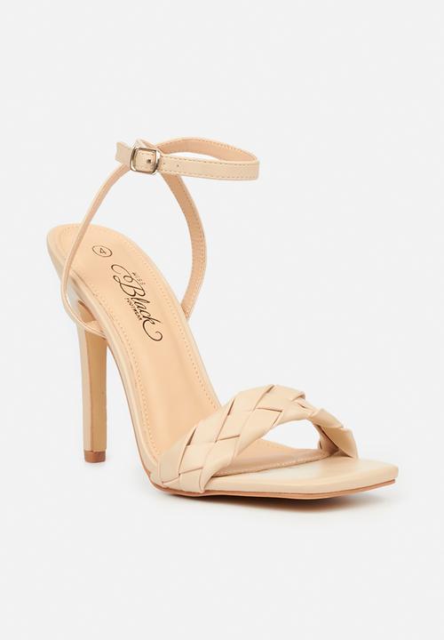 Miss Black - Pearl1 barely there heel - neutral