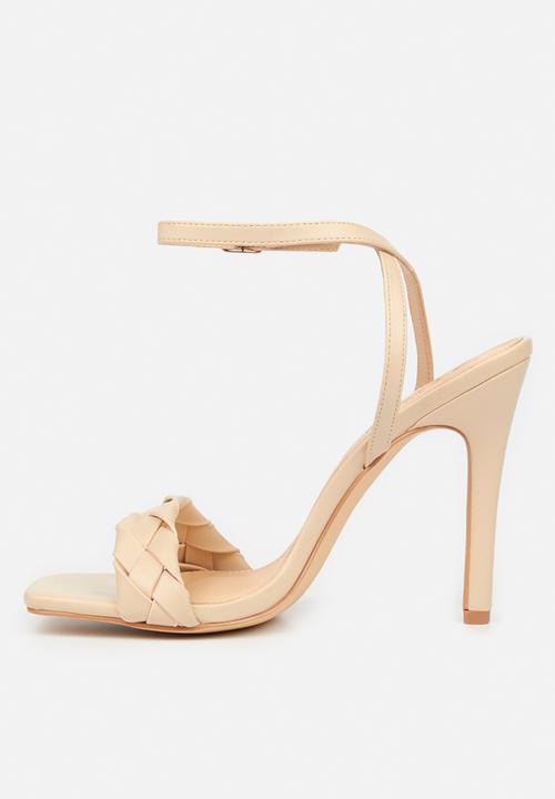 Miss Black - Pearl1 barely there heel - neutral