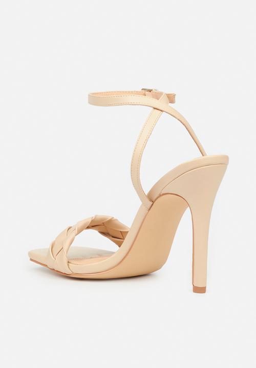 Miss Black - Pearl1 barely there heel - neutral