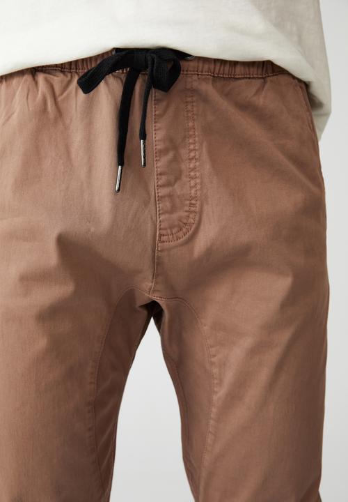 Cotton On - Drake cuffed pant - dusty pink