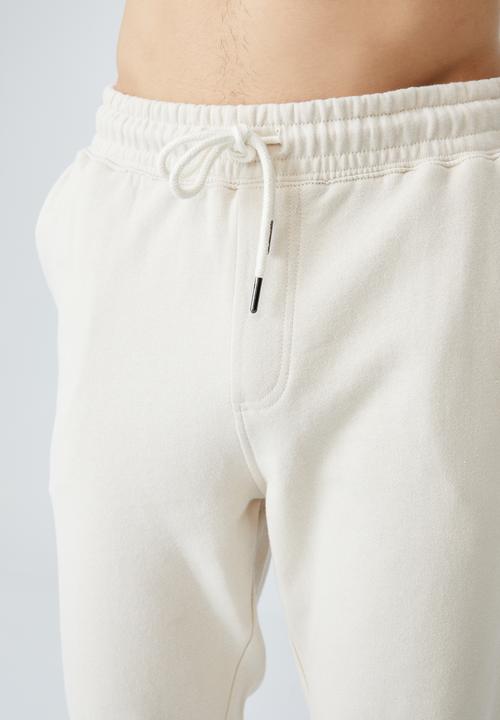 Cotton On - Trippy slim trackie - ecru