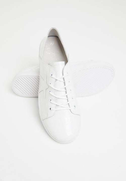 Julz - Nicki leather sneaker - white