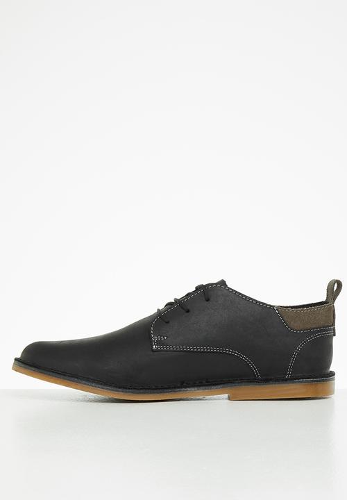 Grasshoppers - Oliver leather sandiego - black/grey