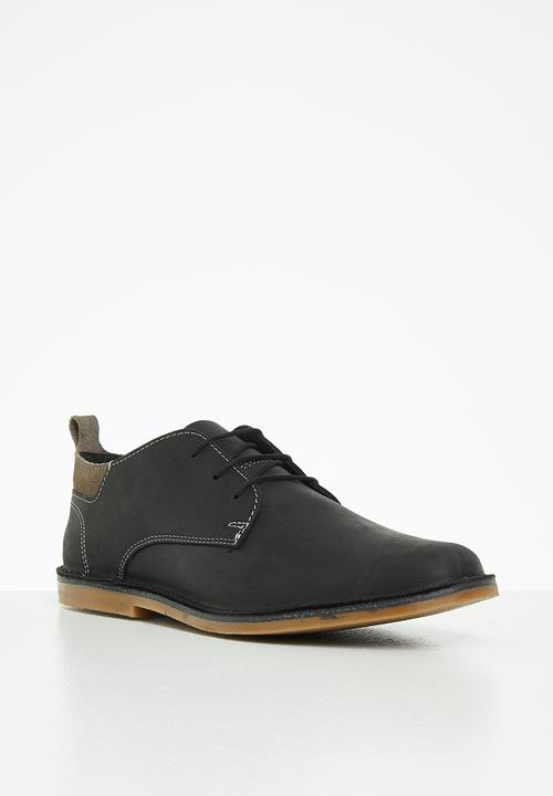 Grasshoppers - Oliver leather sandiego - black/grey